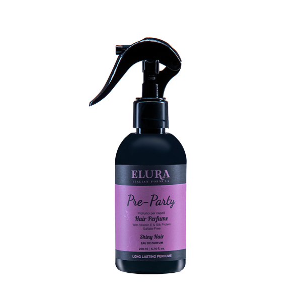Pre party hair parfume