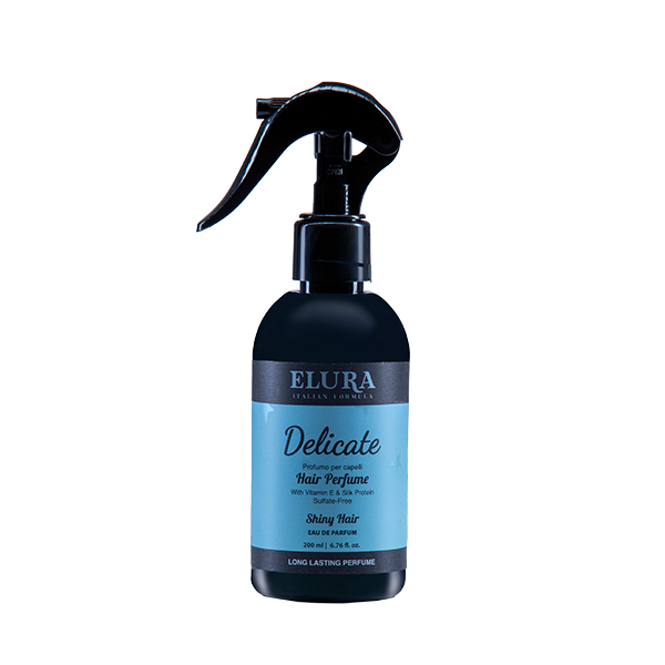 Delicate hair parfume